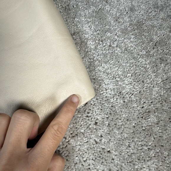 David Lerner Women's Large 100% Lambskin 3" Inseam Shorts Satin Lined READ‎ - Picture 8 of 12